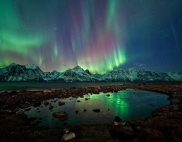 Northern Lights by Ole C Salomonsen
