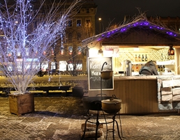 Christmas market in Riga's Old Town by Baiba Kasa