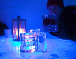 Drinks in Ice bar by VisitFinland