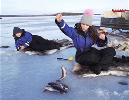 Icefishing by Brandon Lodge