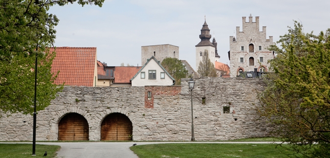 The Ring Wall of Visby by Tuukka Ervasti/imagebank.sweden.se