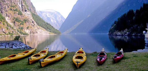 kayaking norway