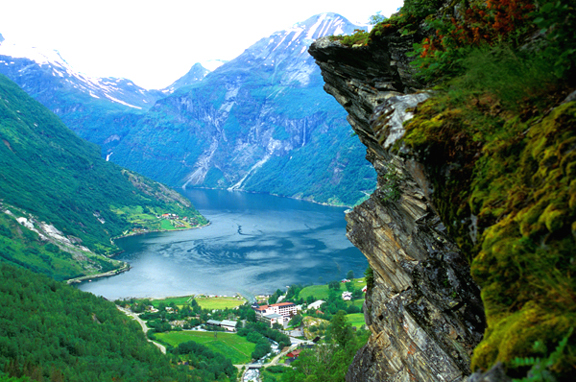 Geirangerfjord by Gerald Brimacombe