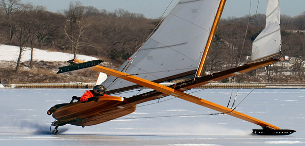 ice yacht racing