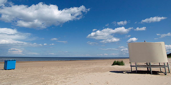 Jurmala Beach in Latvia