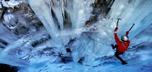 ice climbing