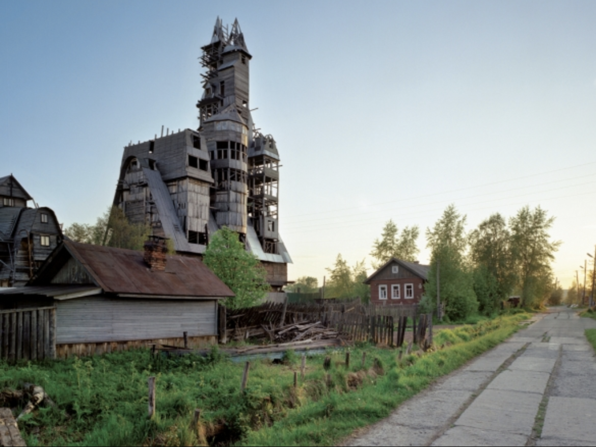 wooden skyscraper