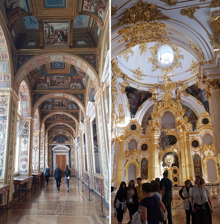 Inside Hermitage Museum