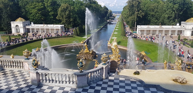 Peterhof Grand Cascade