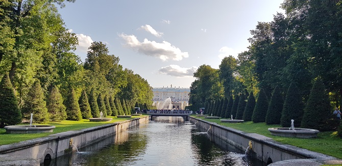 Gardens at Peterhof