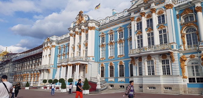 Catherine's Palace in Pushkin