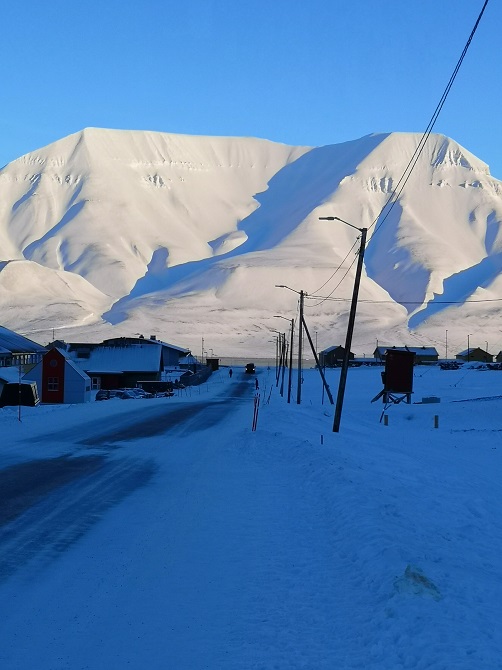 Longyearbyen main road