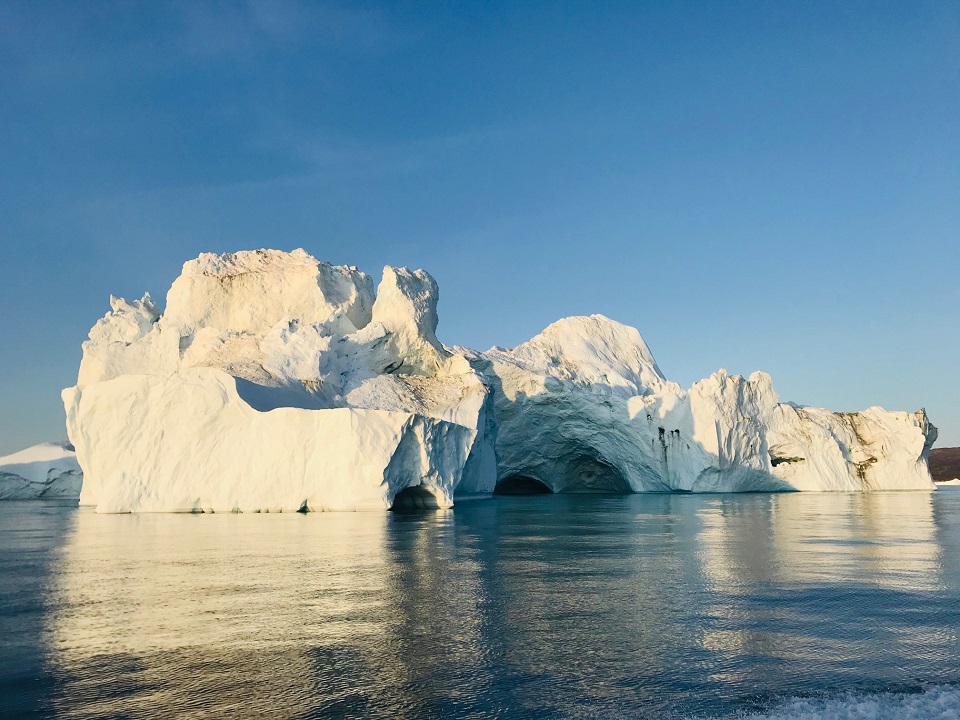 Icebergs in Disco Bay