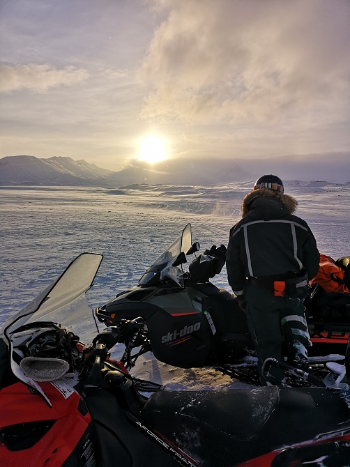 Svalbard sun