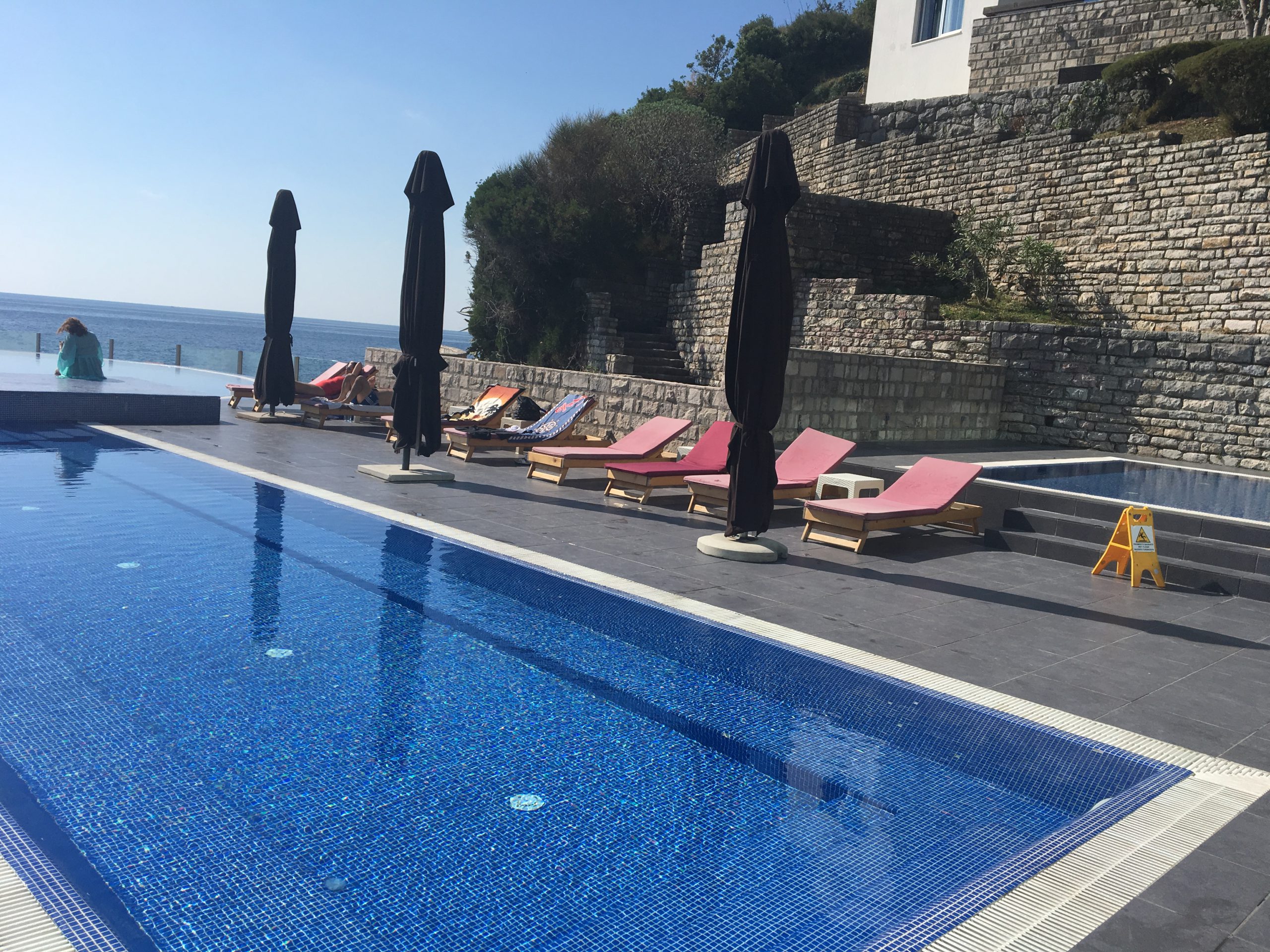 Balkans poolside hotel