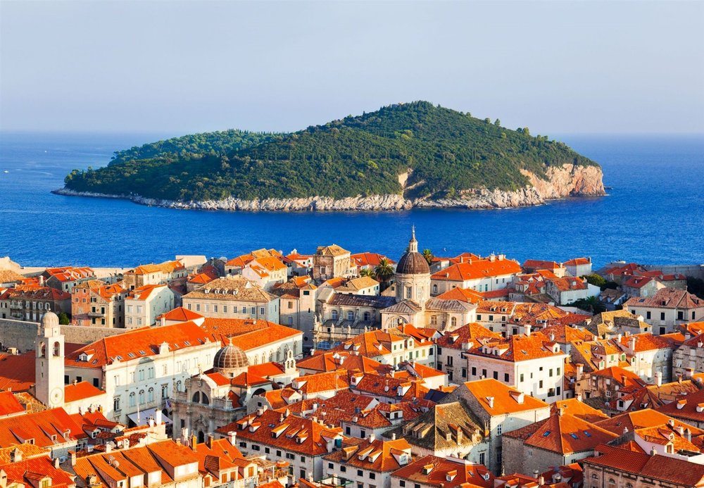 holiday in dubrovnik and island in croatia 