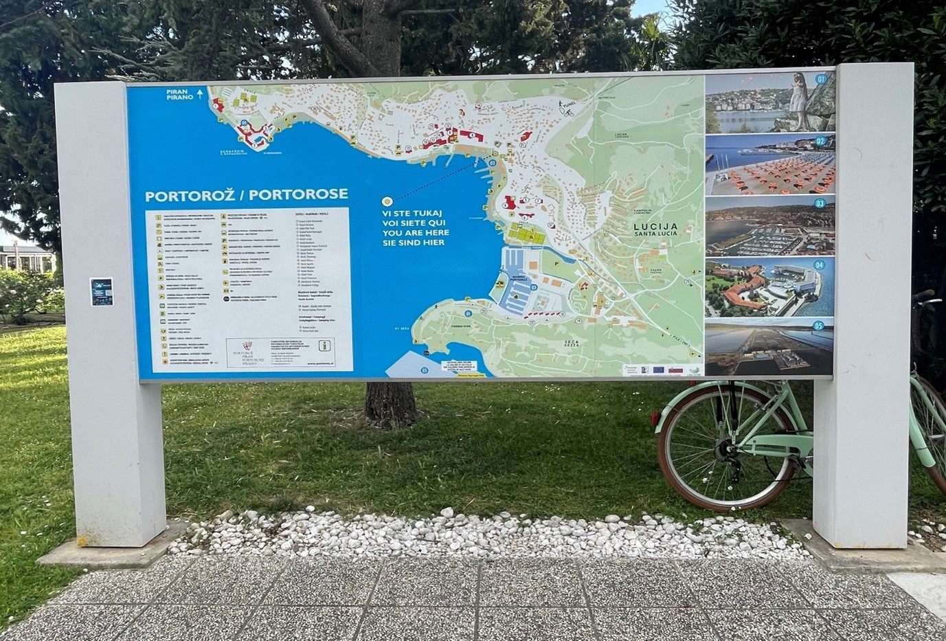 Portoroz and Piran Map