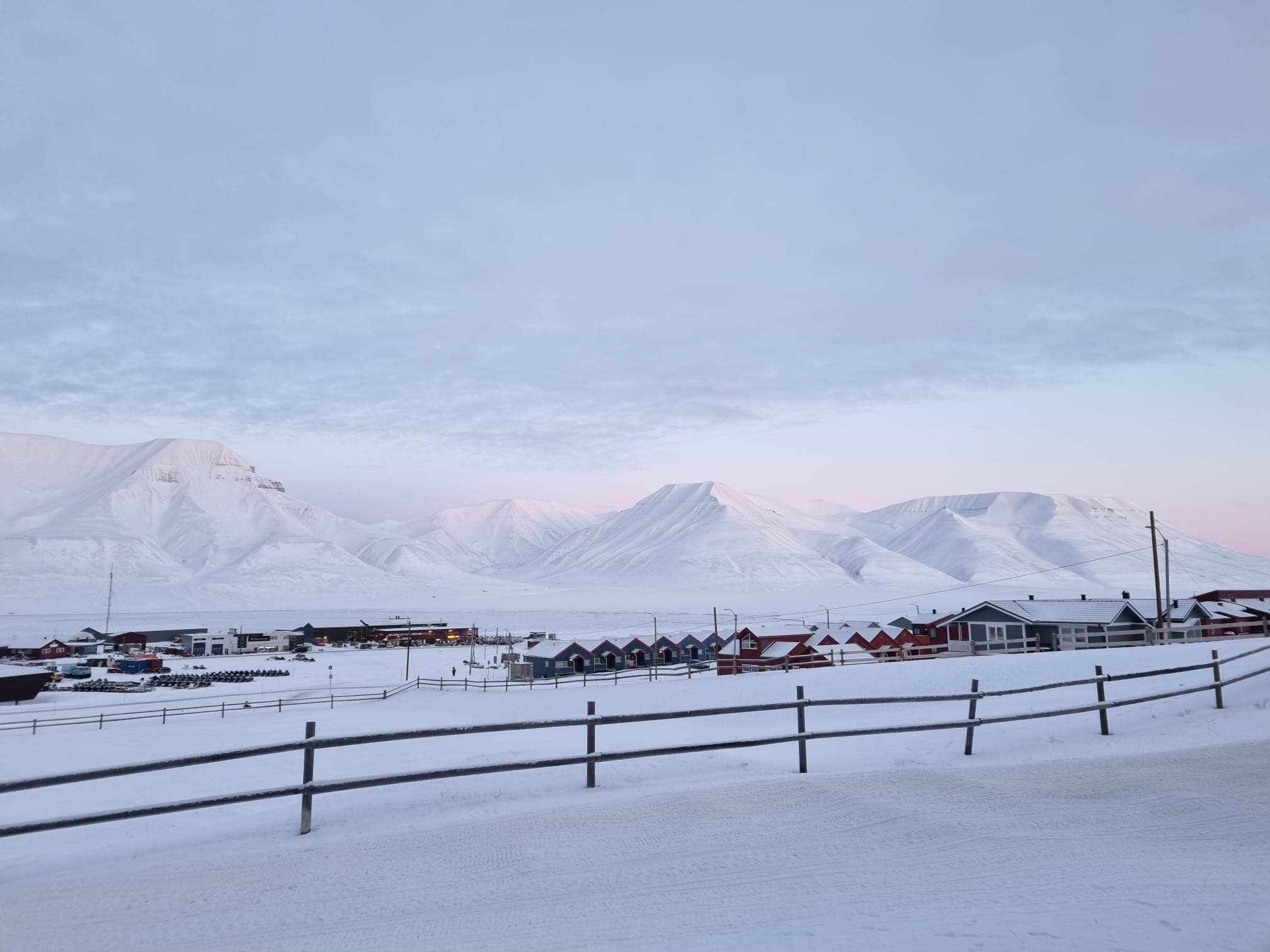 Snowy Longyearbyen