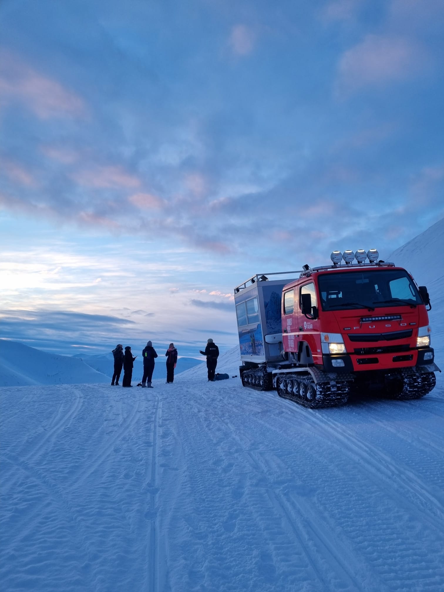 Snowcat to Ice Cave