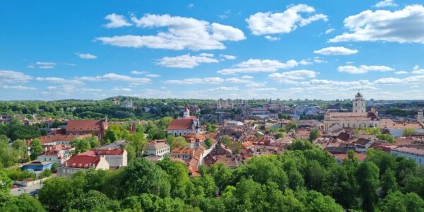 Vilnius from Gediminas' Tower