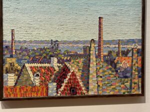 Tallin roof tops painting