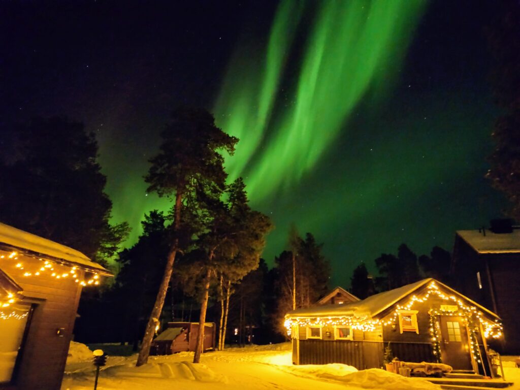 , Daina and Laura’s Journey – Northern Lights and Lappish Hospitality