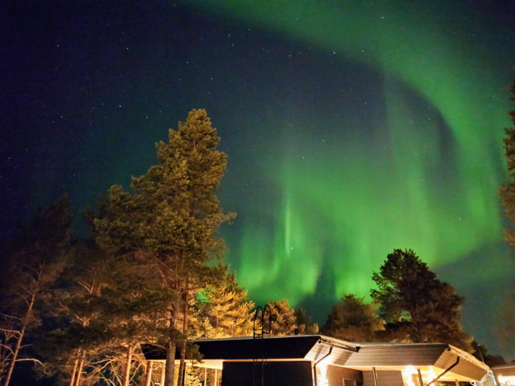 , Daina and Laura’s Journey – Northern Lights and Lappish Hospitality