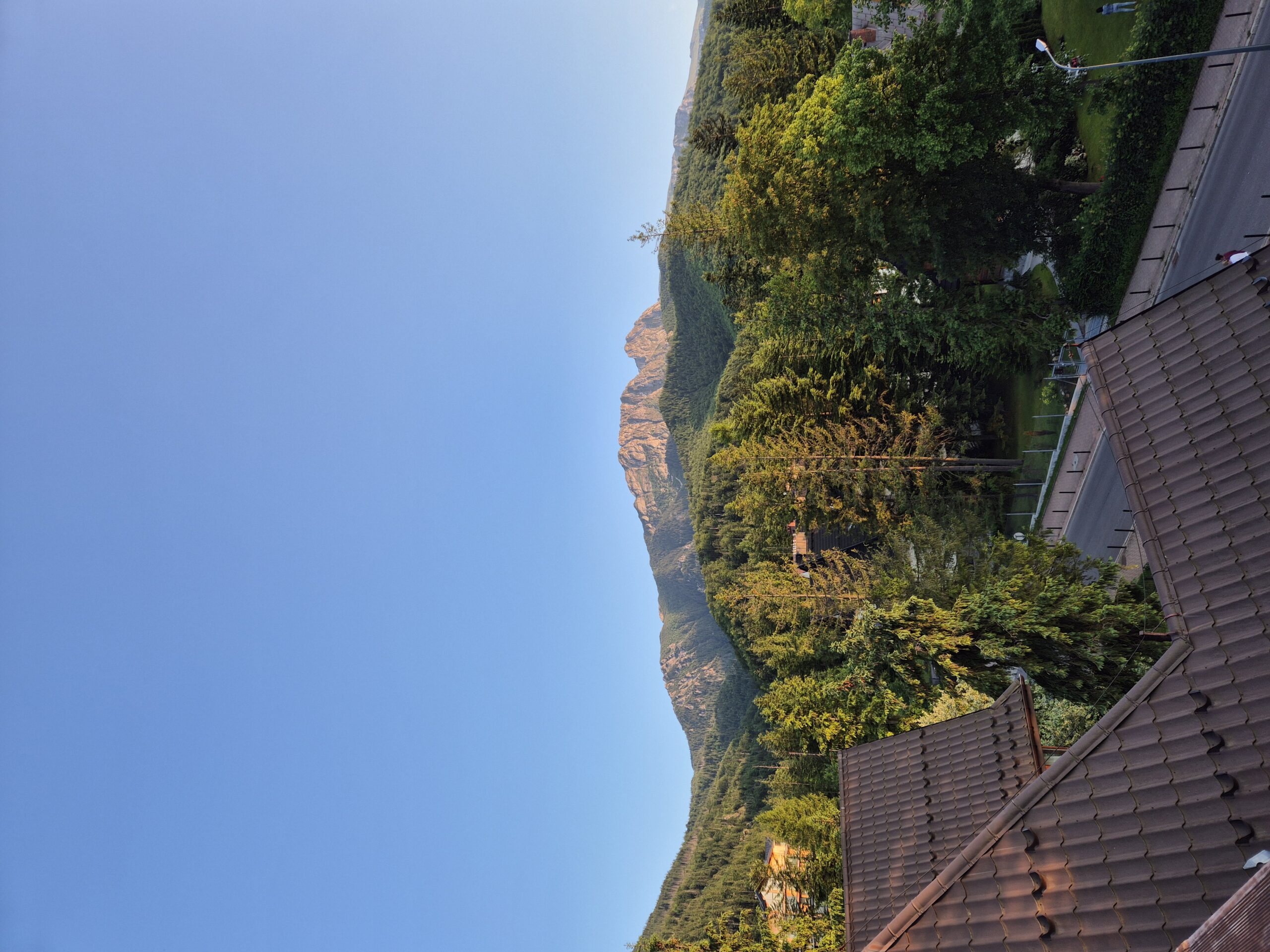 View overlooking the Giewont mountain