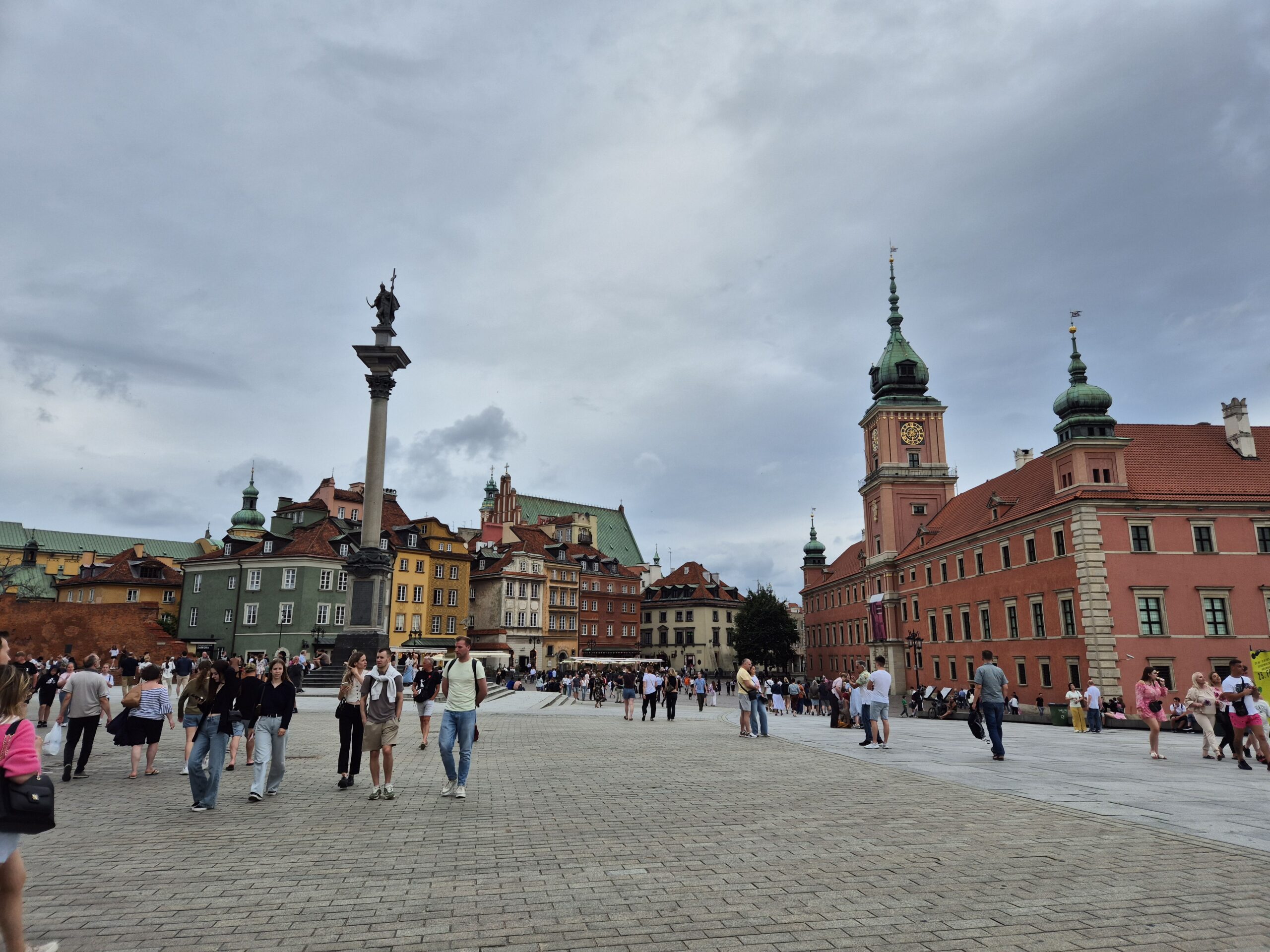 View of Warsaw Old Town