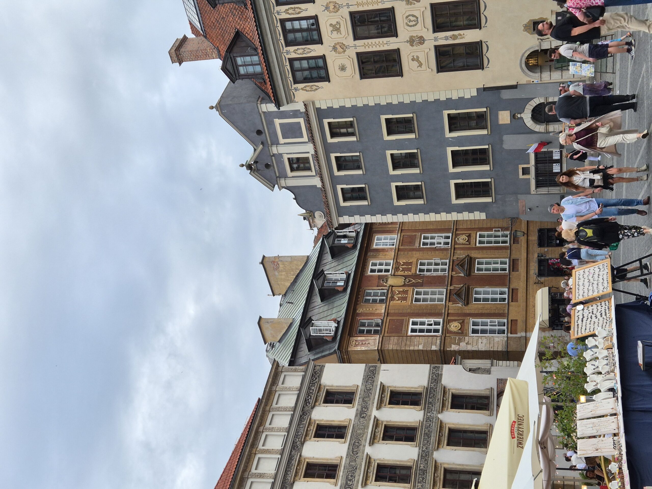 View of Warsaw Old Town