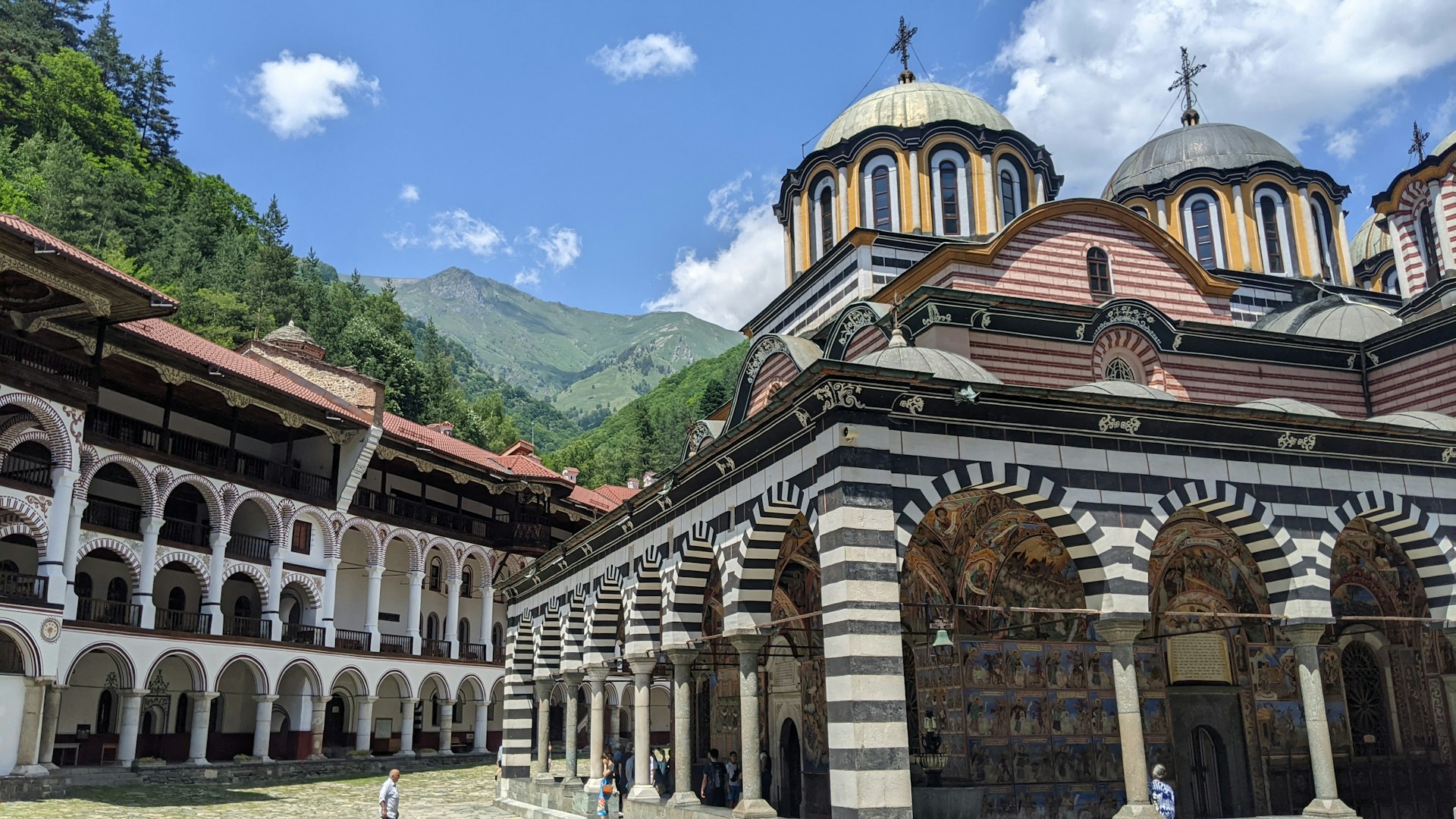 Rila Monastery by Thomas isbister 