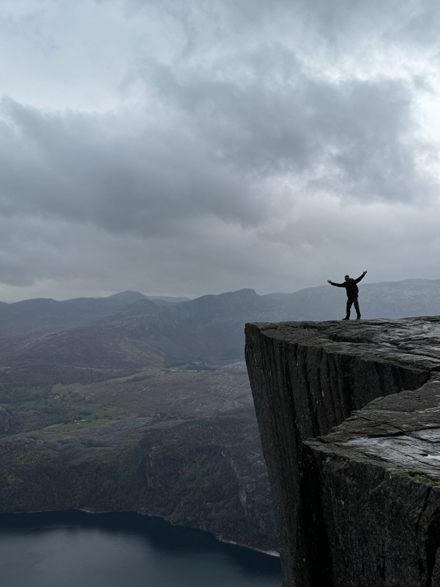 Preikstolen silouhette Preikstolen silouhette