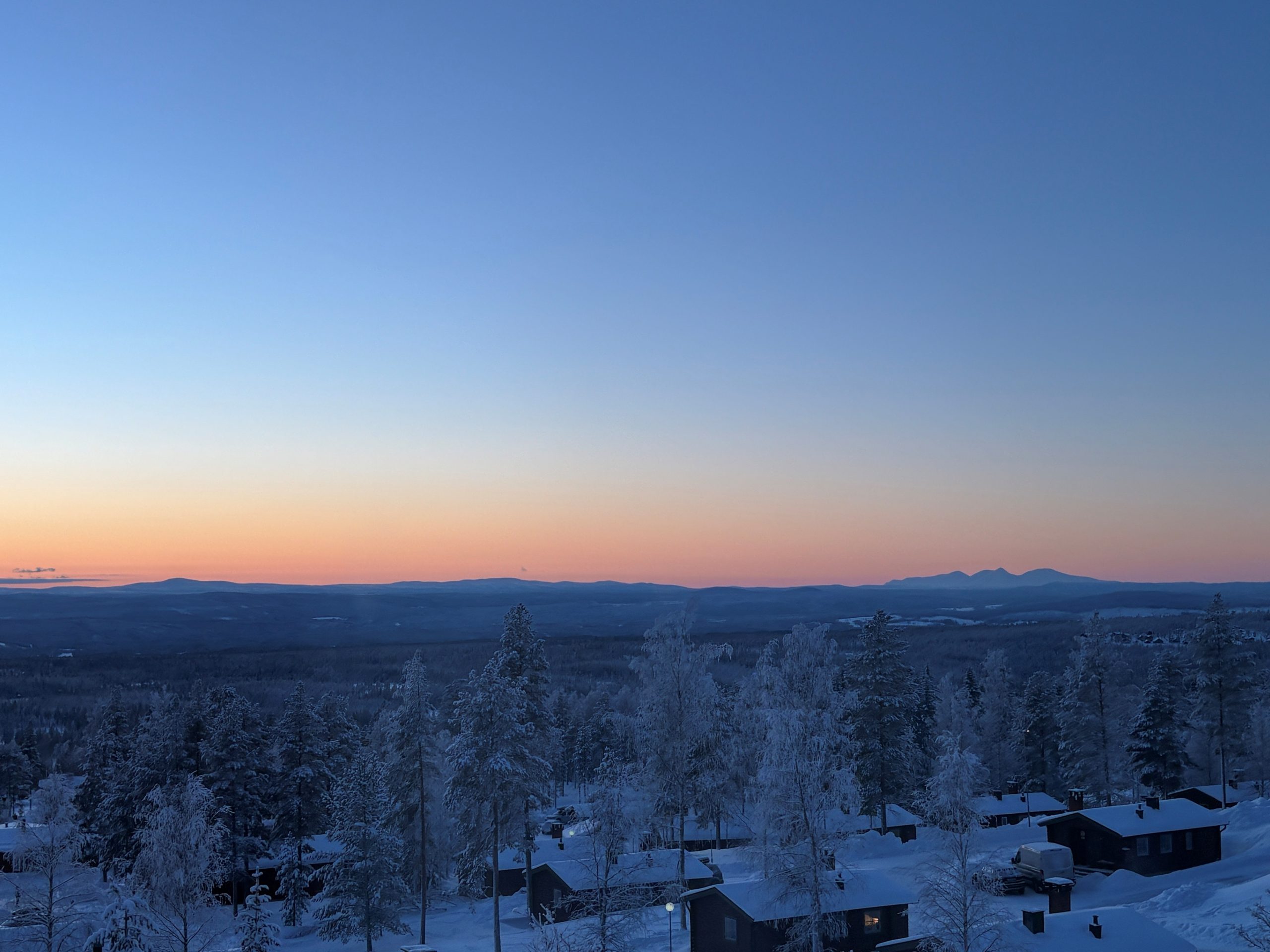 Idre Fjall Sunset Mark C