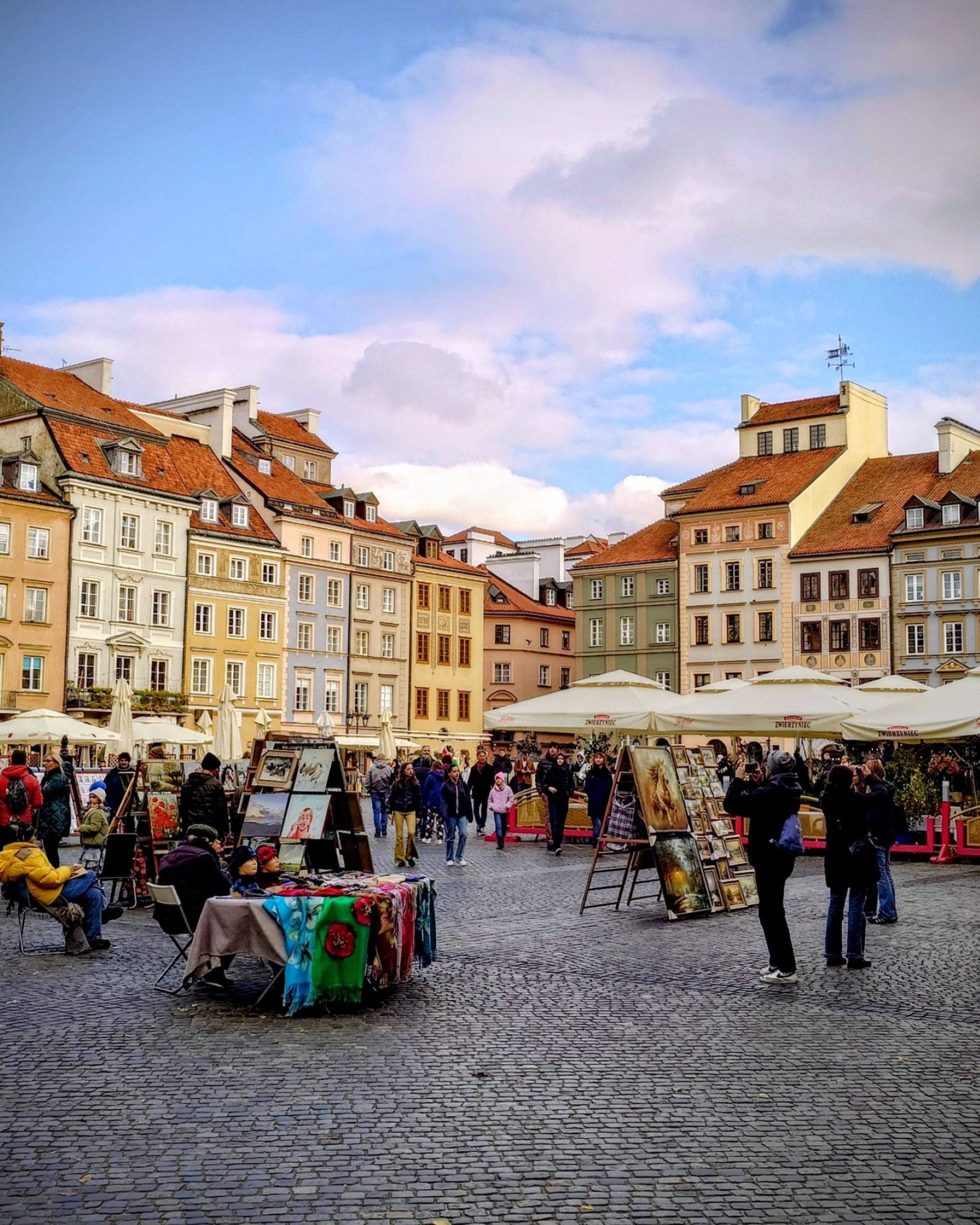 Warsaw Old Town Square Warsaw Old Town Square