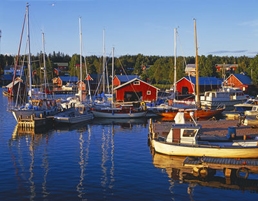 Aland boats by VisitFinland