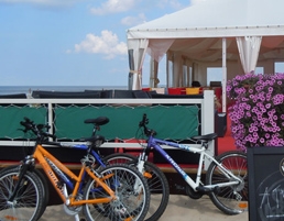 Bikes at the beach