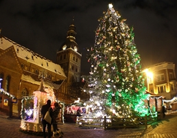 Christmas market in Riga's Old Town by Baiba Kasa