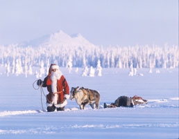 Santa's coming vy VisitFinland