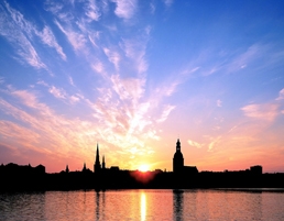 Panorama of Riga Old Town by ConEx Latvia